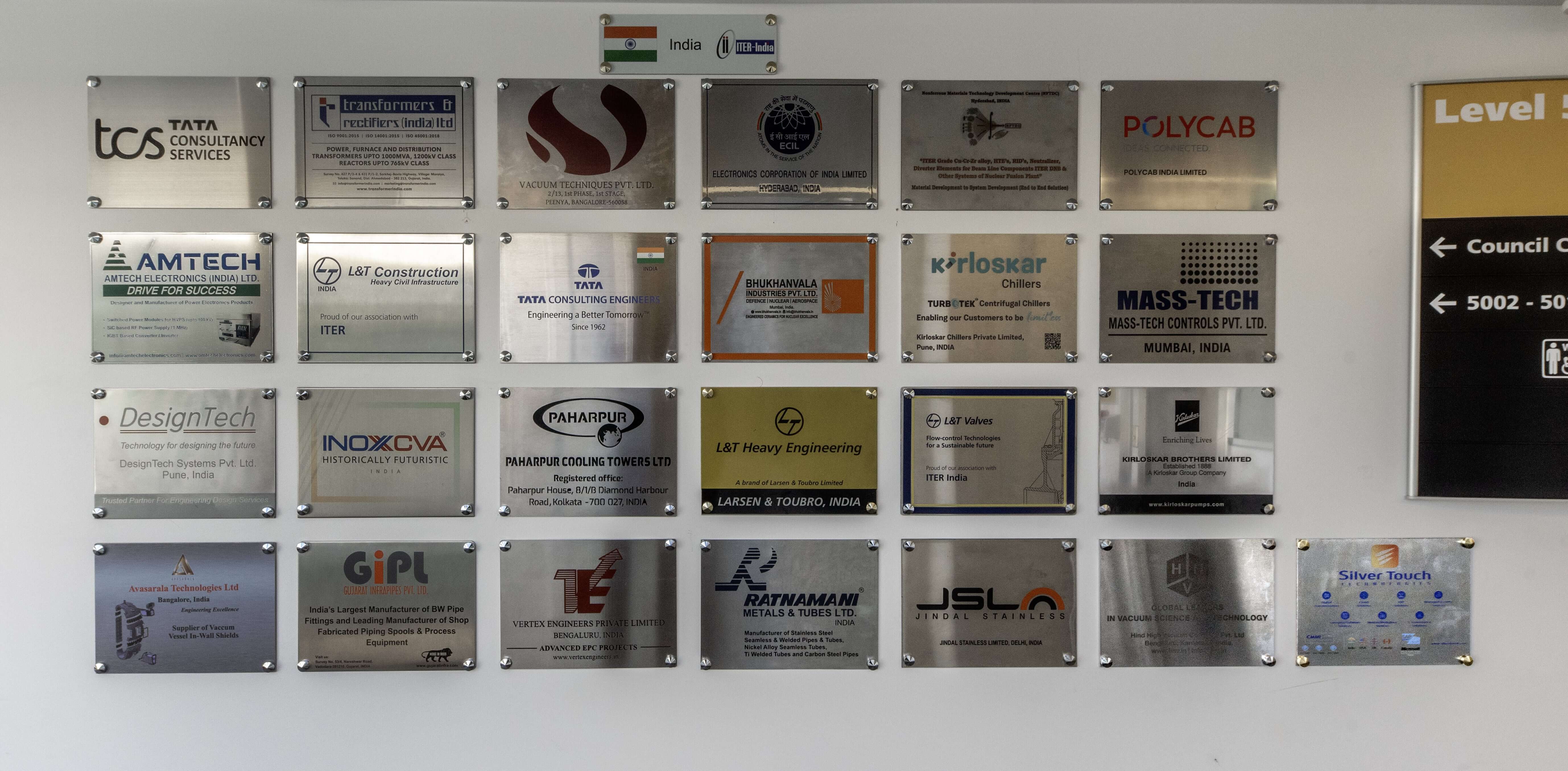 Silver Touch Technologies Honored on the Industry Wall of Honour at ITER Silver Touch Technologies Honored on the Industry Wall of Honour at ITER